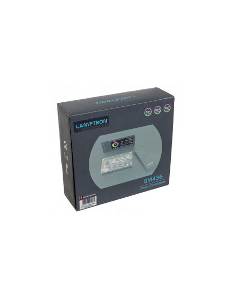 Lamptron Controlador LED y ventilador PCI RGB SM436 - Negro casemod.es