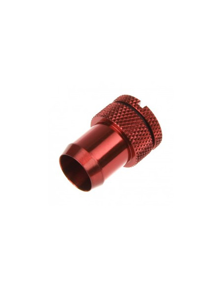 BitsPower Adaptador de 13 mm ID a G1 / 4 pulgadas IT con tapón de sellado - rojo casemod.es