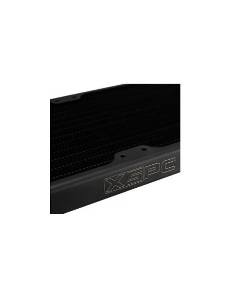 XSPC Radiador ultrafino de flujo cruzado TX240 - 240 mm, negro casemod.es