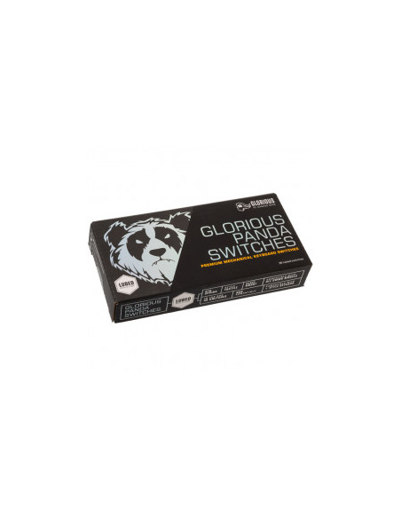 Glorious PC Gaming Race Interruptores Panda, lubricados - 36 piezas casemod.es