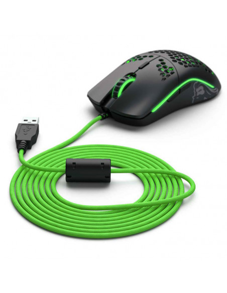 Glorious PC Gaming Race Cable Ascendido V2 - Verde Gremlin casemod.es