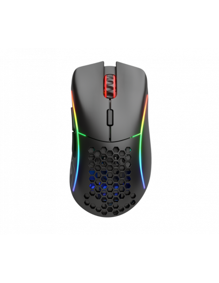 Glorious PC Gaming Race Mouse inalámbrico para juegos modelo D - negro, mate CASEMOD.ES