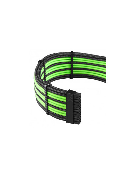 CableMod Kit de extensión de cable PRO ModMesh - negro / verde claro casemod.es