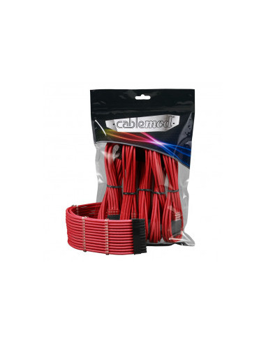 CableMod Kit de extensión de cable PRO ModMesh - rojo casemod.es