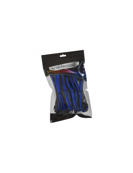 CableMod Kit de extensión de cable Classic ModMesh - Serie 8 + 8 - negro / azul casemod.es