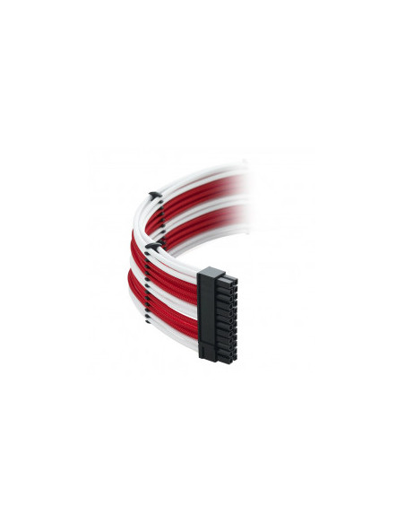 CableMod Kit de cables Classic ModMesh RT-Series ASUS ROG / Seasonic - blanco / rojo casemod.es