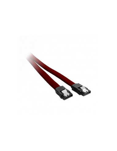 CableMod Cable ModMesh SATA 3 60cm - rojo sangre casemod.es