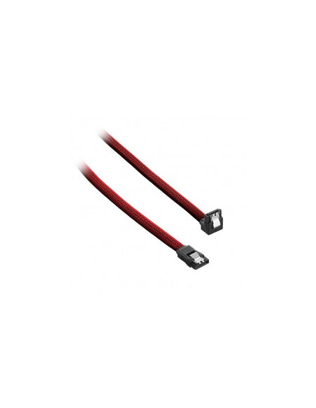 CableMod Cable ModMesh SATA 3 en ángulo recto 30cm - rojo sangre casemod.es