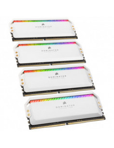 Corsair Dominator Platinum RGB, DDR4-3600, CL18 - 32 GB Quad-Kit, Blanco casemod.es