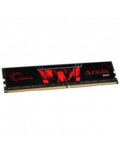 G.Skill AEGIS, DDR4-3000, CL16 - 8 GB, Black-Red casemod.es