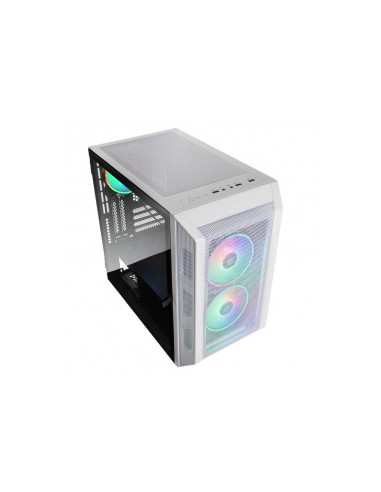 Kolink Caja Citadel Mesh RGB Micro-ATX - Blanco