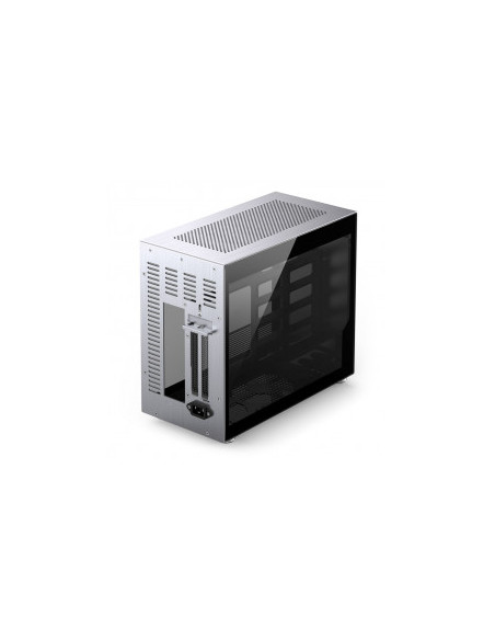 Jonsbo Caja V10 Mini-ITX, vidrio templado - plata casemod.es