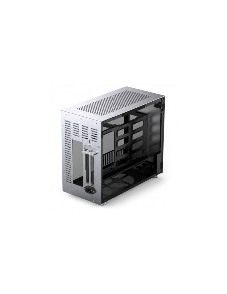Jonsbo Caja V10 Mini-ITX, vidrio templado - plata casemod.es