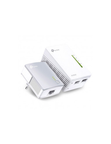 TP-Link AV 600 300Mbps WiFi Powerline Extender Kit - Blanco casemod.es