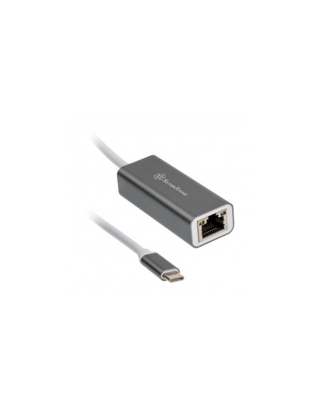 Silverstone SST-EP13C - Adaptador de Red Gigabit Ethernet desde USB 3.1 Tipo C - Gris casemod.es