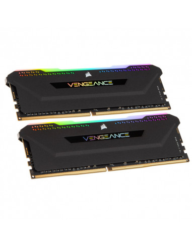 Corsair Vengeance RGB Pro SL para AMD Ryzen, DDR4-3600, CL18 - Kit doble de 32 GB, negro casemod.es