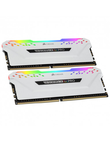 Corsair Vengeance RGB Pro blanco, DDR4-3600, CL18 - Kit doble de 16 GB casemod.es