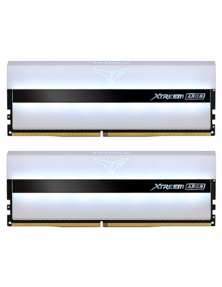 Team Group T-Force Xtreem ARGB, DDR4-3200, CL16 - Kit doble de 16 GB, blanco casemod.es