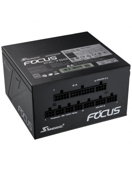 Seasonic Fuente de alimentación Focus PX 80 PLUS Platinum, modular - 750 vatios casemod.es