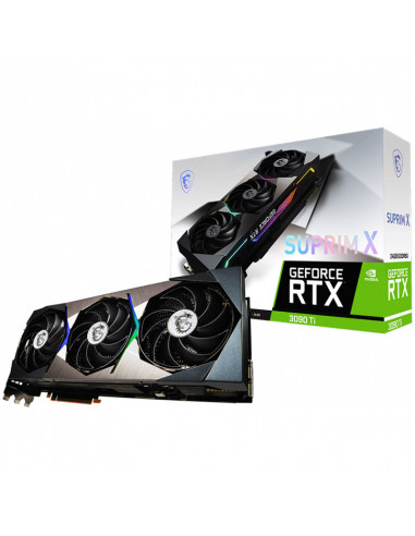 MSI GeForce RTX 3090 Ti Suprim X 24G, 24576MB GDDR6X casemod.es