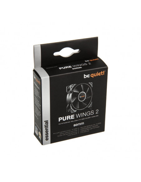Be quiet! Ventilador Pure Wings 2 - 80mm casemod.es