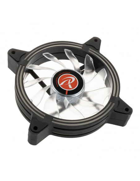 RAIJINTEK Ventiladores LED SKLERA 12 RBW ARGB, juego de 3 - 120 mm casemod.es