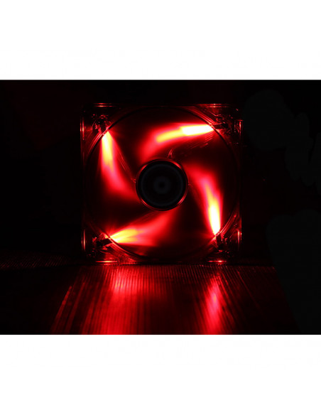 BitFenix Ventilador Spectre 140mm LED rojo - negro casemod.es