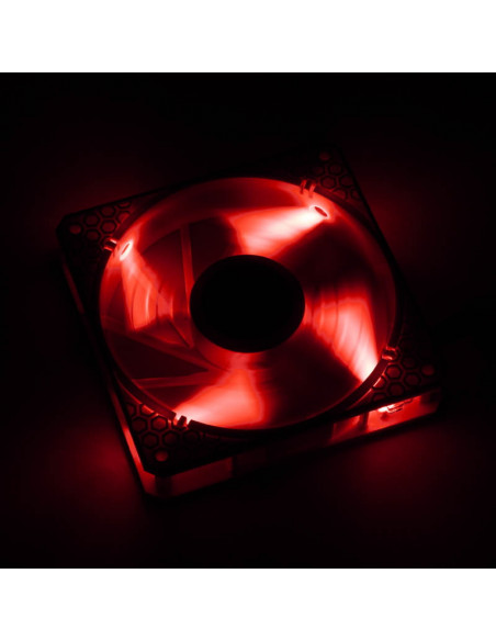 BitFenix Ventilador Spectre PRO 120mm LED rojo - blanco casemod.es