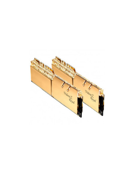 G.Skill Trident Z Royal, DDR4-3600, CL14 - Kit cuádruple de 64 GB, dorado casemod.es