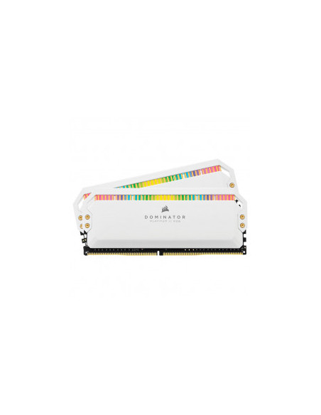 Corsair Dominator Platinum RGB, DDR4-4000, CL19 - Kit doble de 16 GB, blanco casemod.es