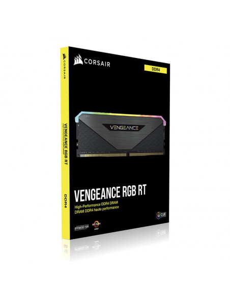 Corsair Vengeance RGB RT, DDR4-4000, CL18: kit doble de 16 GB, negro casemod.es