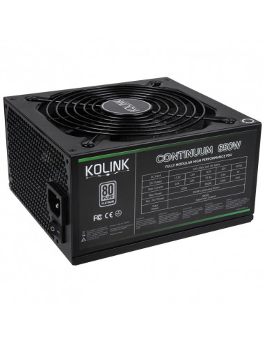 Kolink Fuente de alimentación Continuum 80 PLUS Platinum, modular - 850 vatios casemod.es