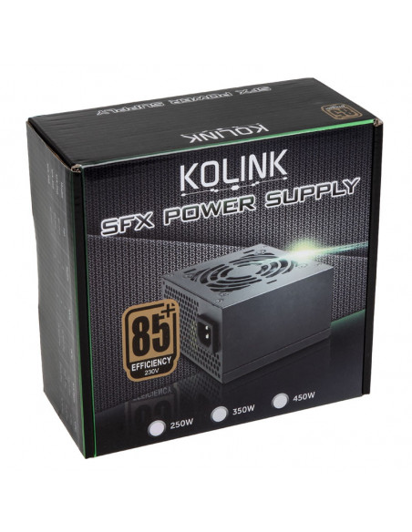 Kolink Fuente de alimentación SFX-350 - 350 vatios casemod.es