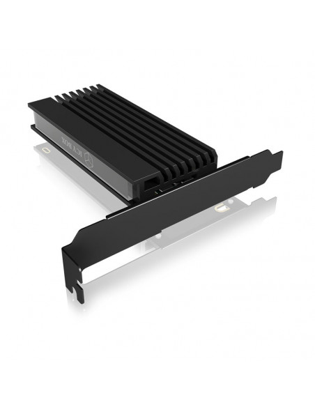 ICY BOX Tarjeta de interfaz, adaptador PCIe 4.0 x4 a M.2, IB-PCI214M2-HSL - negro casemod.es