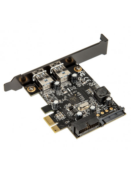 Silverstone SST-EC04-E Tarjeta PCIe para 2 puertos int./ext. Puertos USB 3.0 casemod.es
