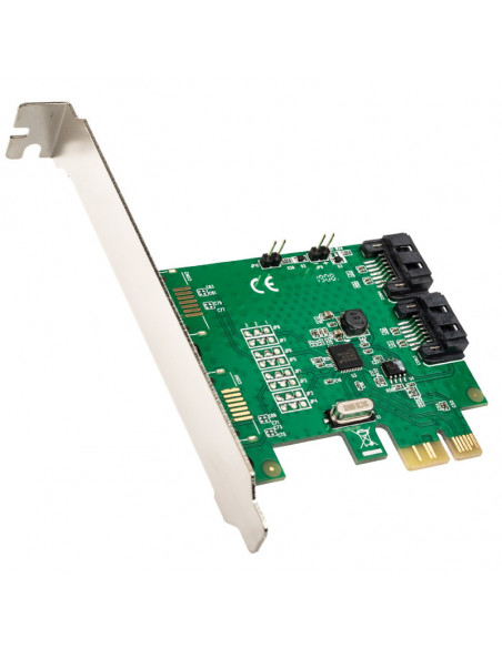 InLine Controlador RAID PCIe x1 para 2x SATA 6G, incluido soporte de ranura LP casemod.es