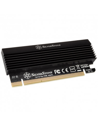 Silverstone SST-ECM23, adaptador PCI-E x4 a M.2 con enfriador casemod.es