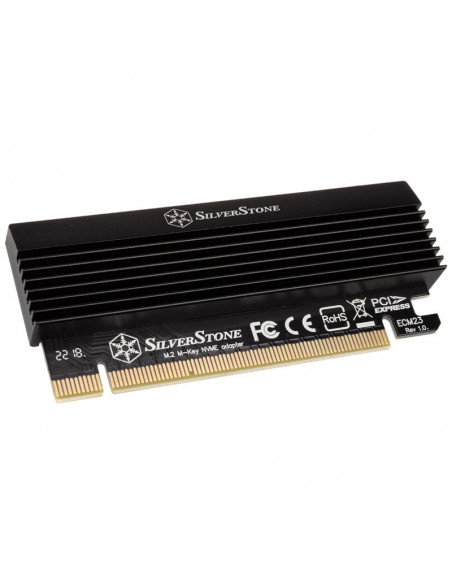 Silverstone SST-ECM23, adaptador PCI-E x4 a M.2 con enfriador casemod.es