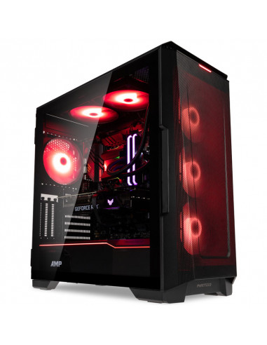 PC CASE Phanbeast Red Edition, AMD Ryzen 7 5800X, RTX 3070 Ti caemod.es