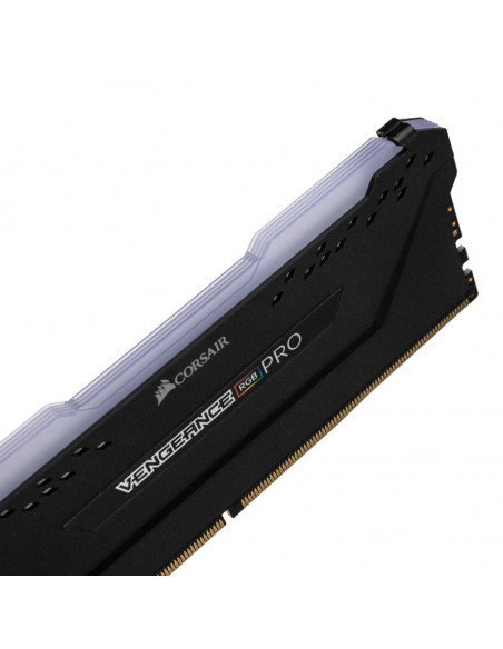 Corsair Vengeance RGB Pro negro, DDR4-3000, CL15 - Kit dual de 16 GB casemod.es