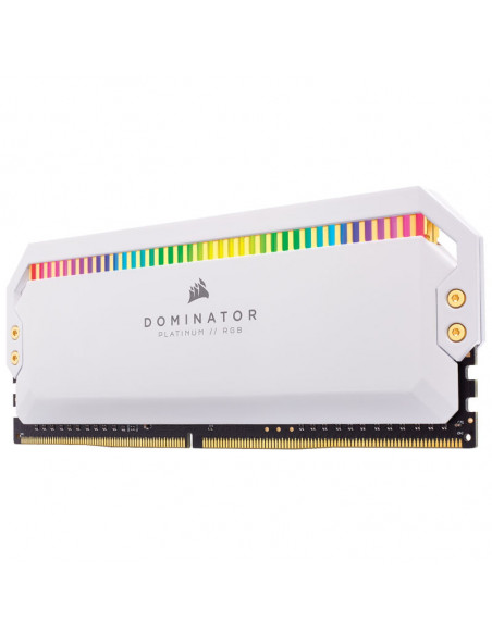 Corsair Dominator Platinum RGB, DDR4-3600, CL18 - Kit dual de 16 GB, blanco casemod.es