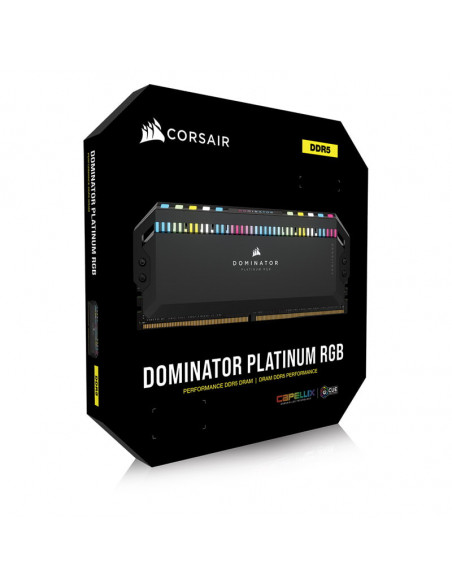 Corsair Dominator Platinum RGB, DDR5-6200, CL36 - Kit doble de 32 GB, negro casemod.es
