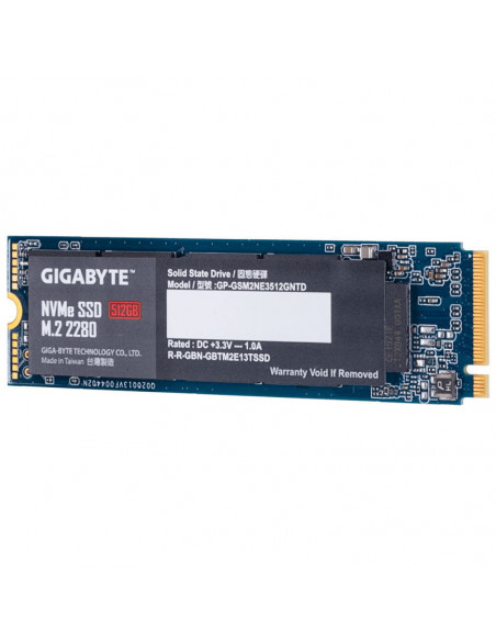 Gigabyte SSD NVMe, PCIe 3.0 M.2 Tipo 2280 - 512 GB casemod.es