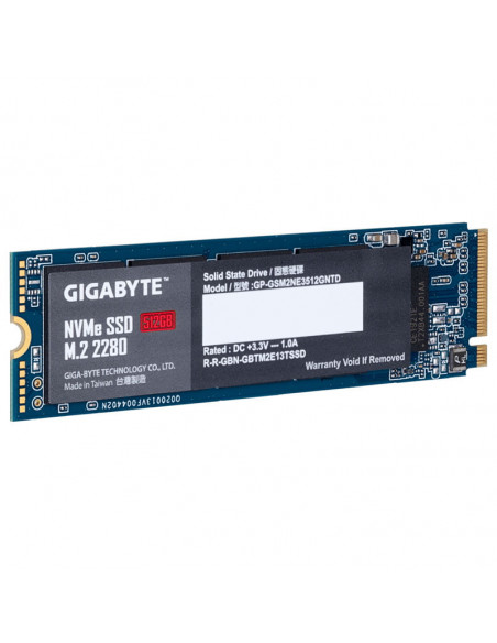 Gigabyte SSD NVMe, PCIe 3.0 M.2 Tipo 2280 - 512 GB casemod.es