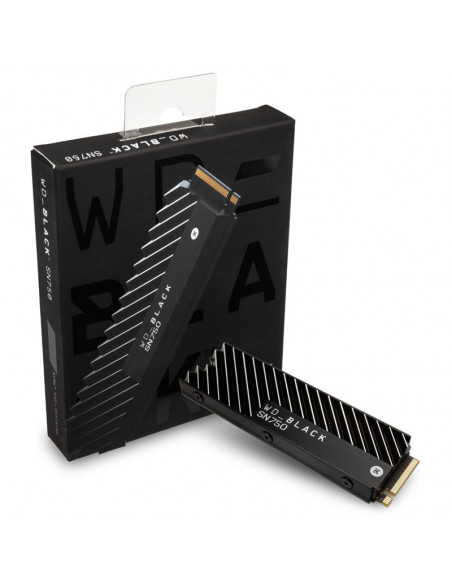 Western Digital SSD SN750 negro, disipador de calor, PCIe M.2 tipo 2280 - 2 TB casemod.es