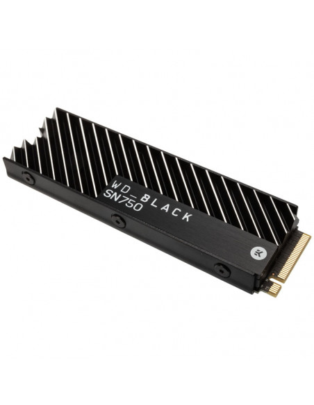 Western Digital SSD SN750 negro, disipador de calor, PCIe M.2 tipo 2280 - 2 TB casemod.es