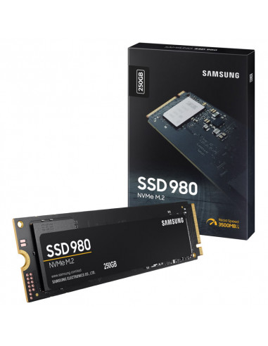 SAMSUNG SSD 980 NVMe, PCIe 3.0 M.2 Tipo 2280 - 250 GB casemod.es