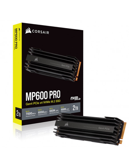 Corsair SSD MP600 Pro NVMe, PCIe 4.0 M.2 Tipo 2280 - 2 TB casemod.es