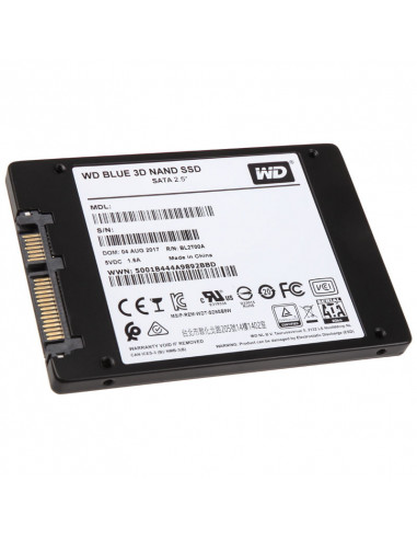 Western Digital SSD azul 3D de 2,5 pulgadas, SATA 6G - 500 GB