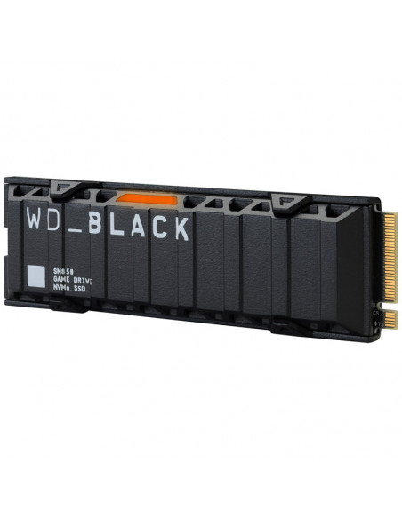 Western Digital Negro SN850 NVMe M.2 SSD, PCIe 4.0 M.2 tipo 2280 - 500 GB con disipador casemod.es